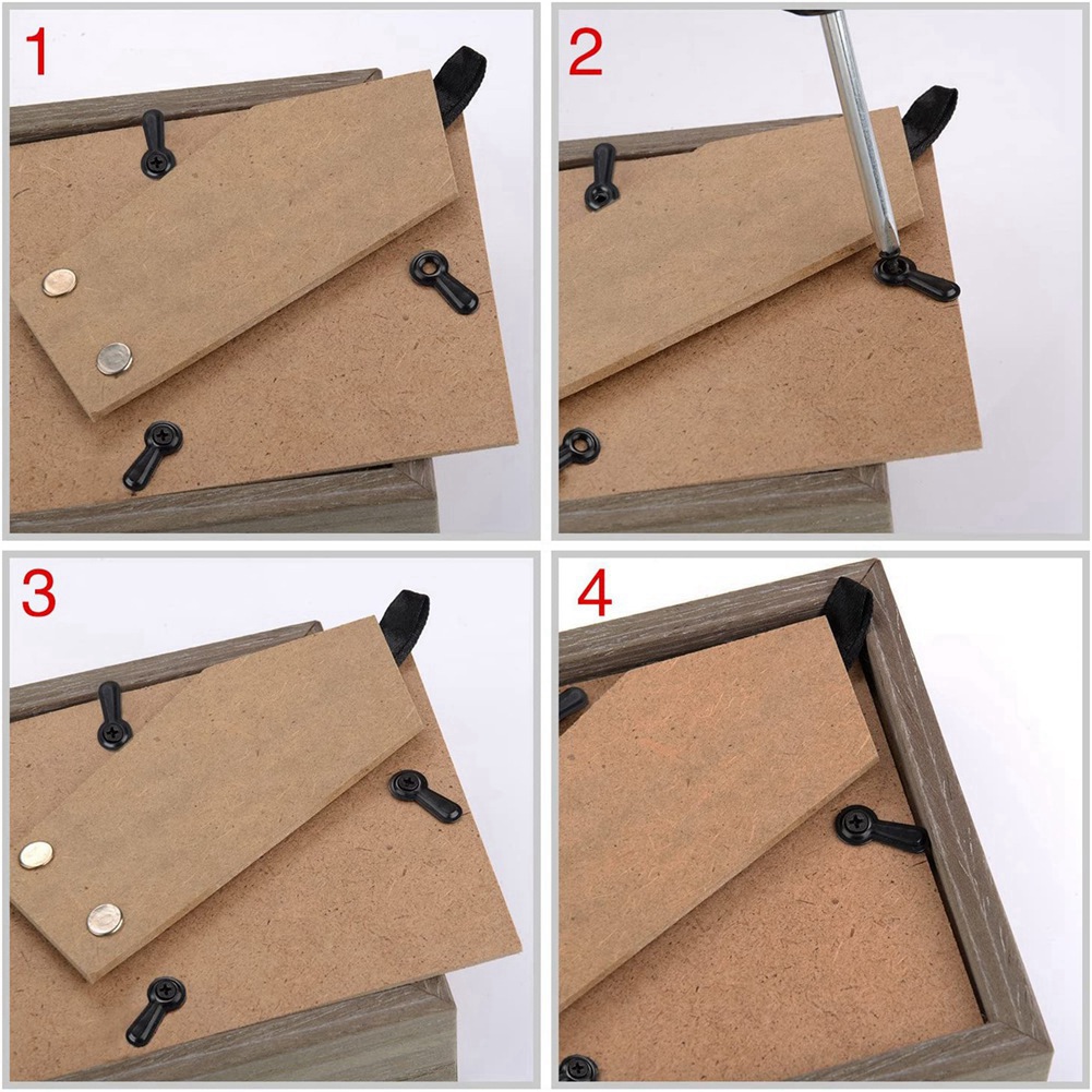 ABYN-Picture Frame Turn Button - đánh giá và giá Bamboo Photo Frame