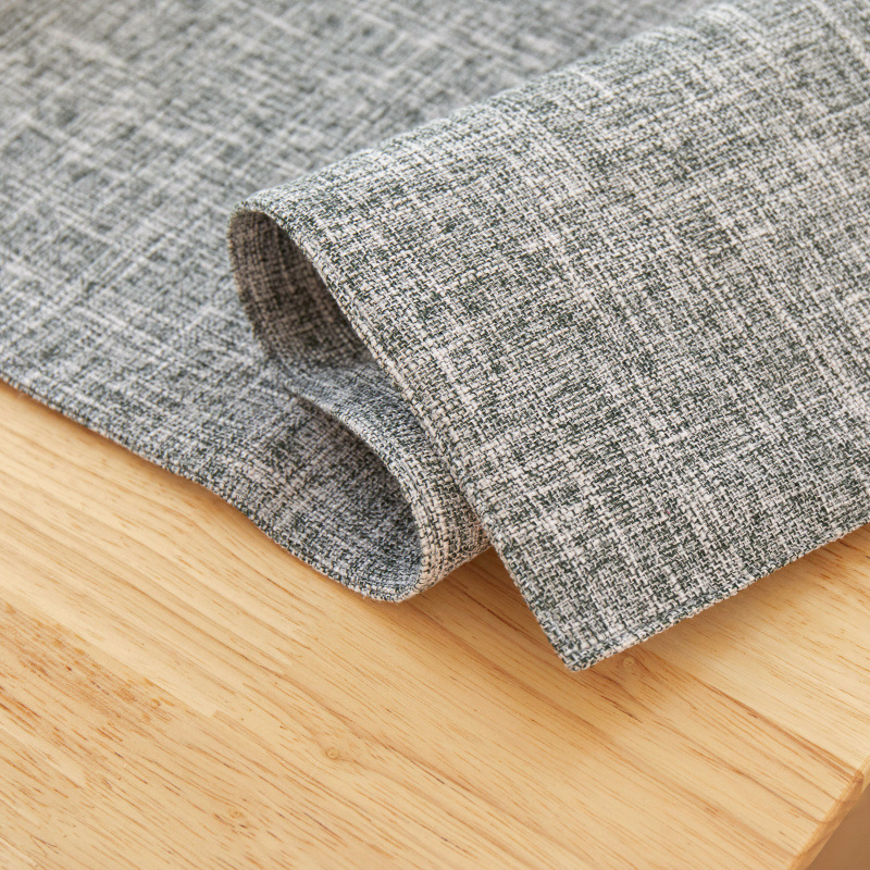 New Thick Linen Solid Color Li - đánh giá và giá Linen Table Runner