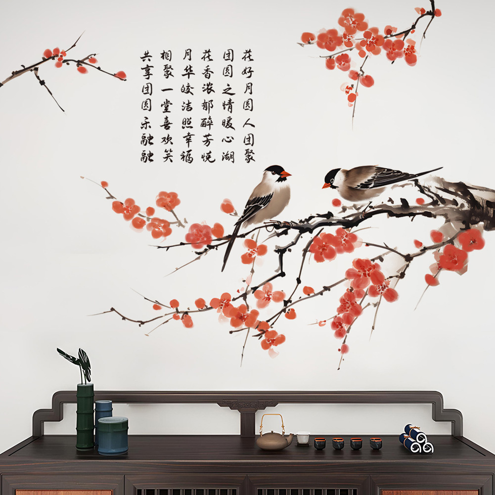 Chinese Style Plum Blossom Bir - đánh giá và giá Home Decor Indonesia
