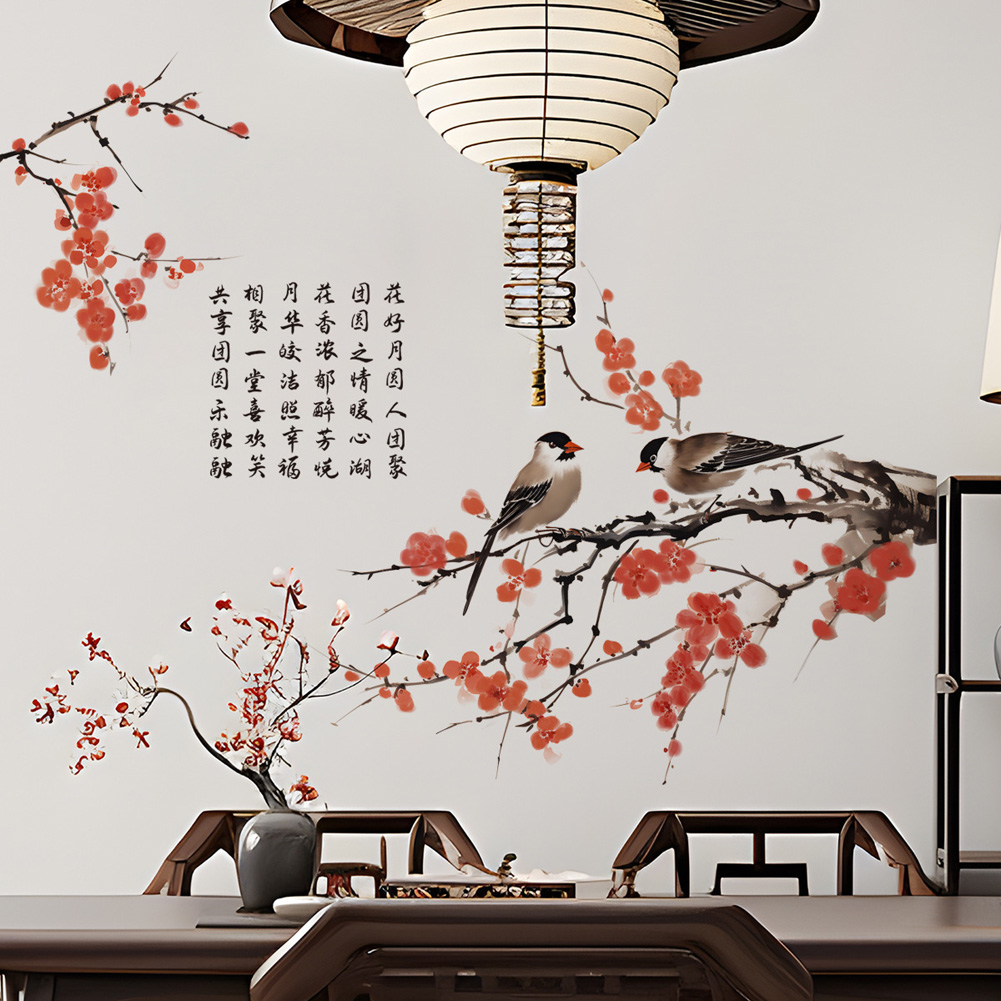 Chinese Style Plum Blossom Bir - đánh giá và giá Home Decor Indonesia