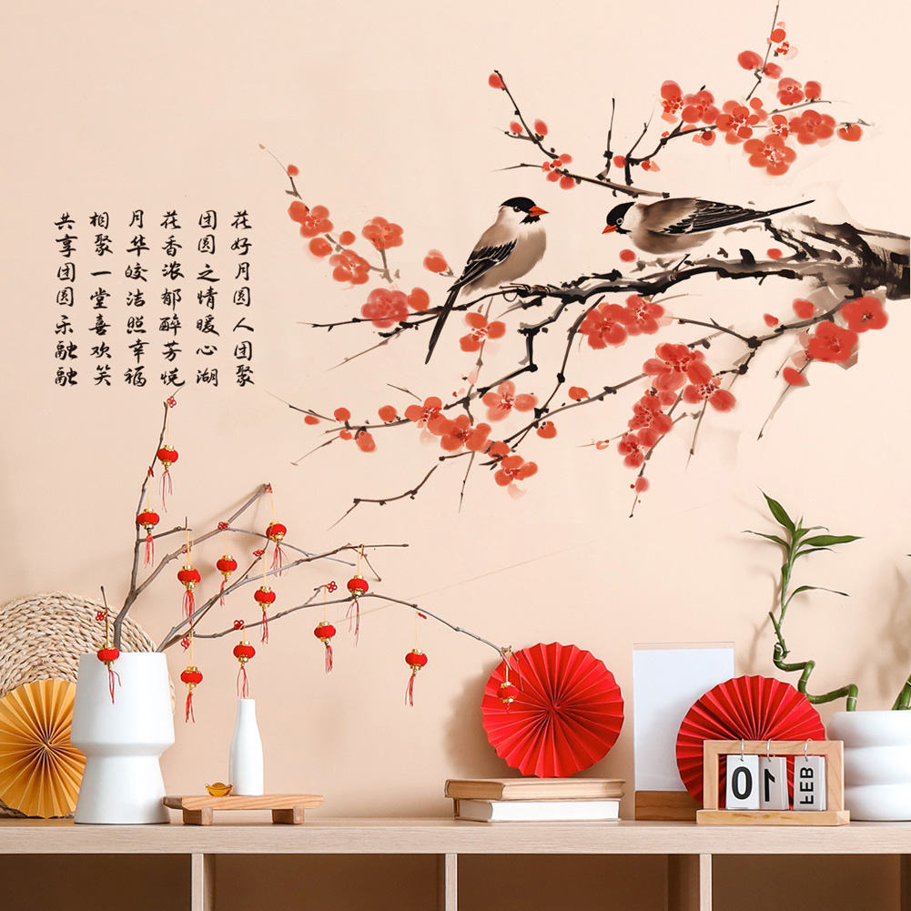 Chinese Style Plum Blossom Bir - đánh giá và giá Home Decor Indonesia