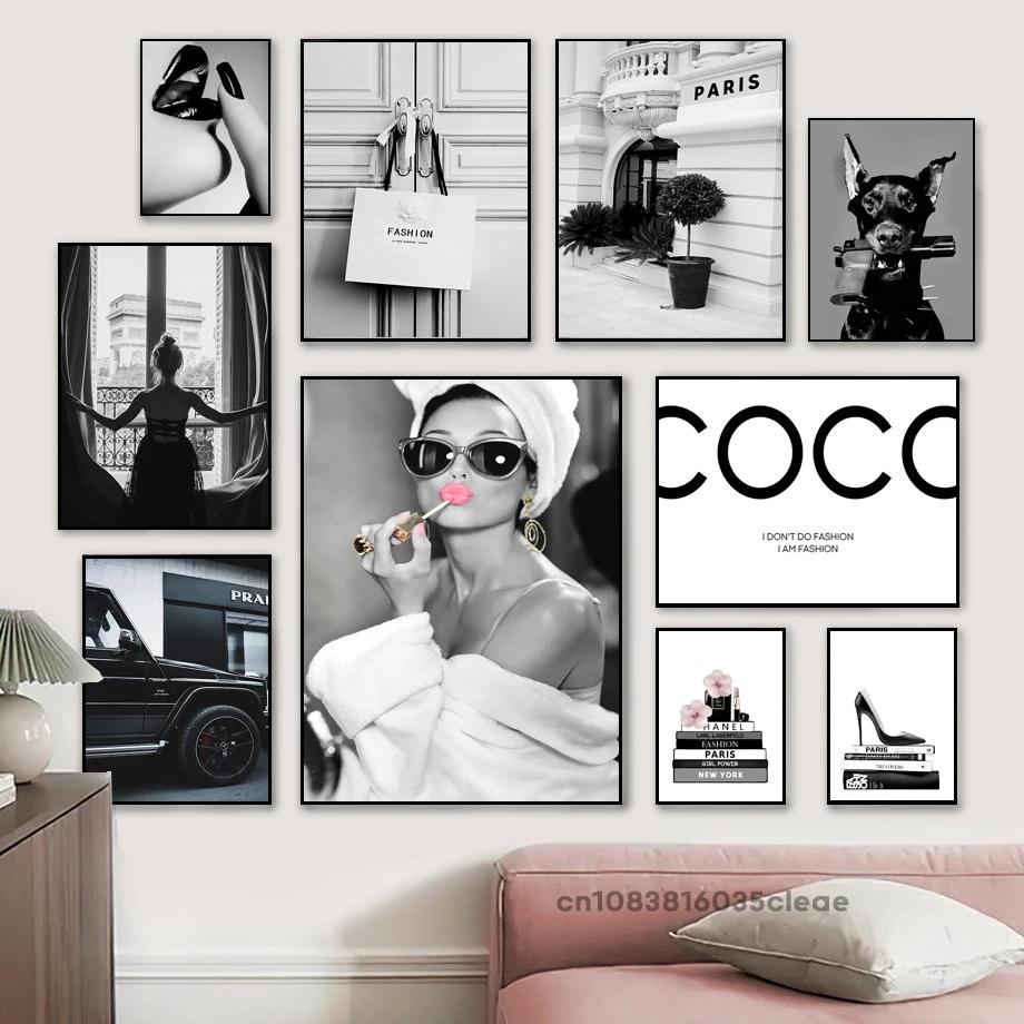 Fashion  Luxury Car Canvas Art - đánh giá và giá Home Decor Y2K
