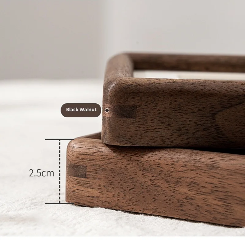 Solid Wood Black Walnut Photo  - đánh giá và giá Bamboo Photo Frame