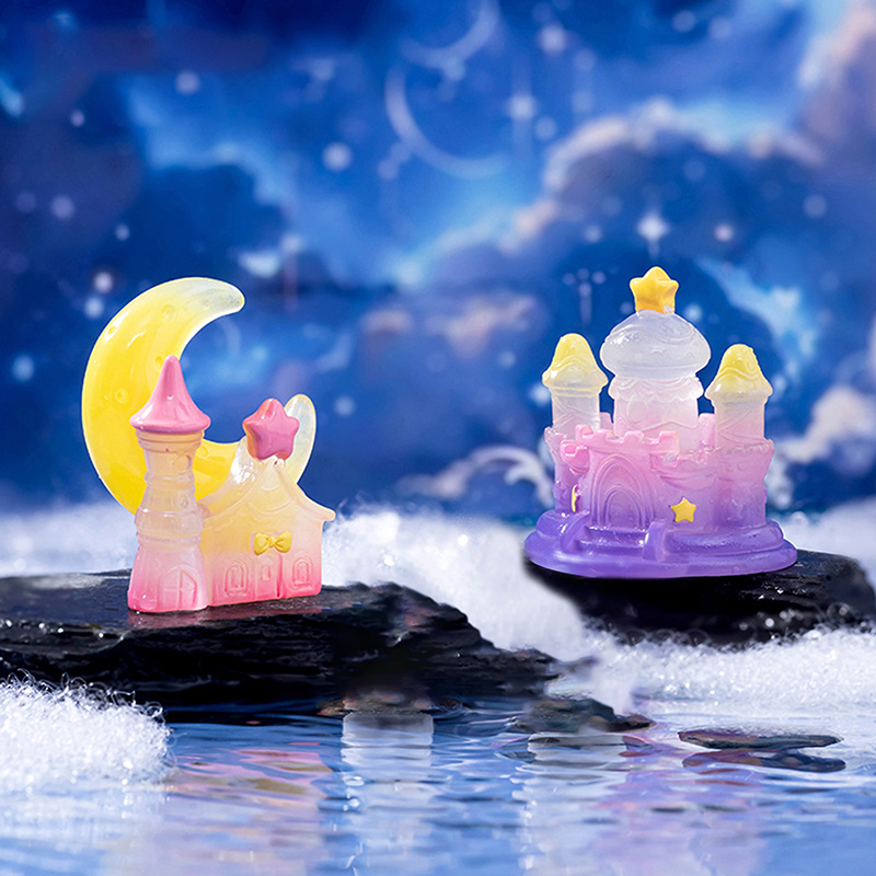 1Pcs Luminous Mini Castle Micr - đánh giá và giá Home Decor Za