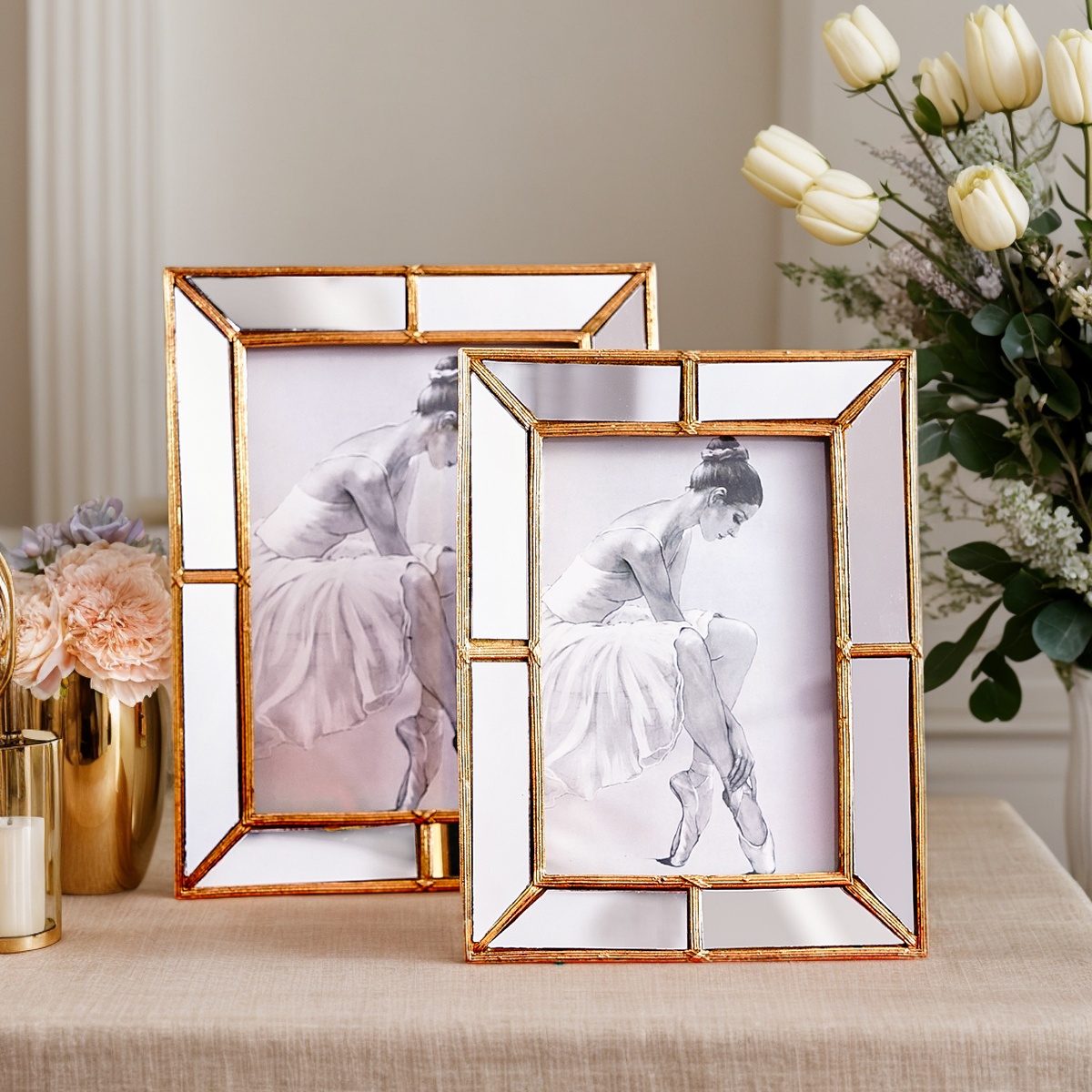 1PC, A Photo Frame with a Simp - đánh giá và giá Bamboo Photo Frame