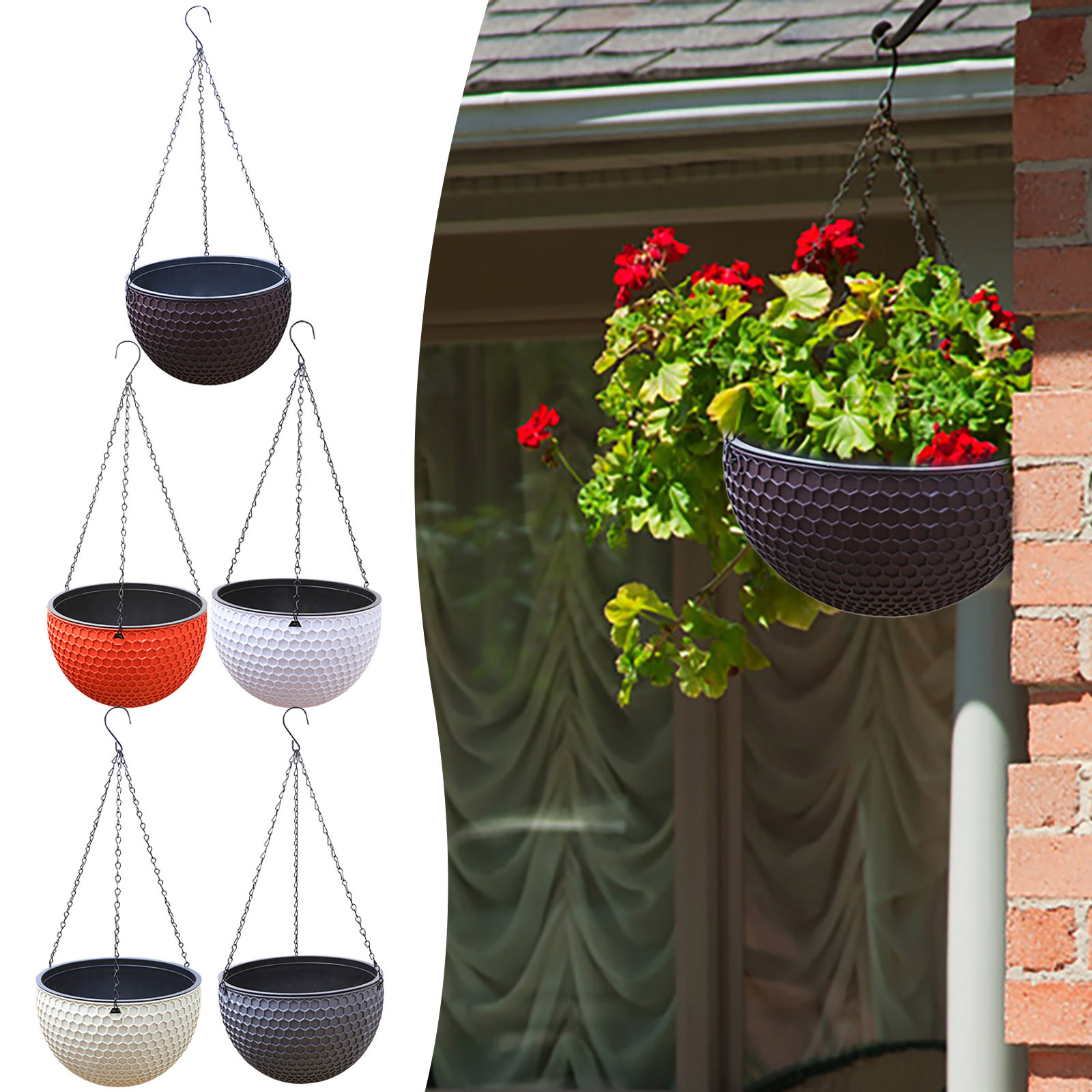 European Style Honeycomb Patte - đánh giá và giá Rattan Plant Basket